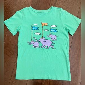 Life Is Good Kids' Aqua T-Shirt with Dr Seuss